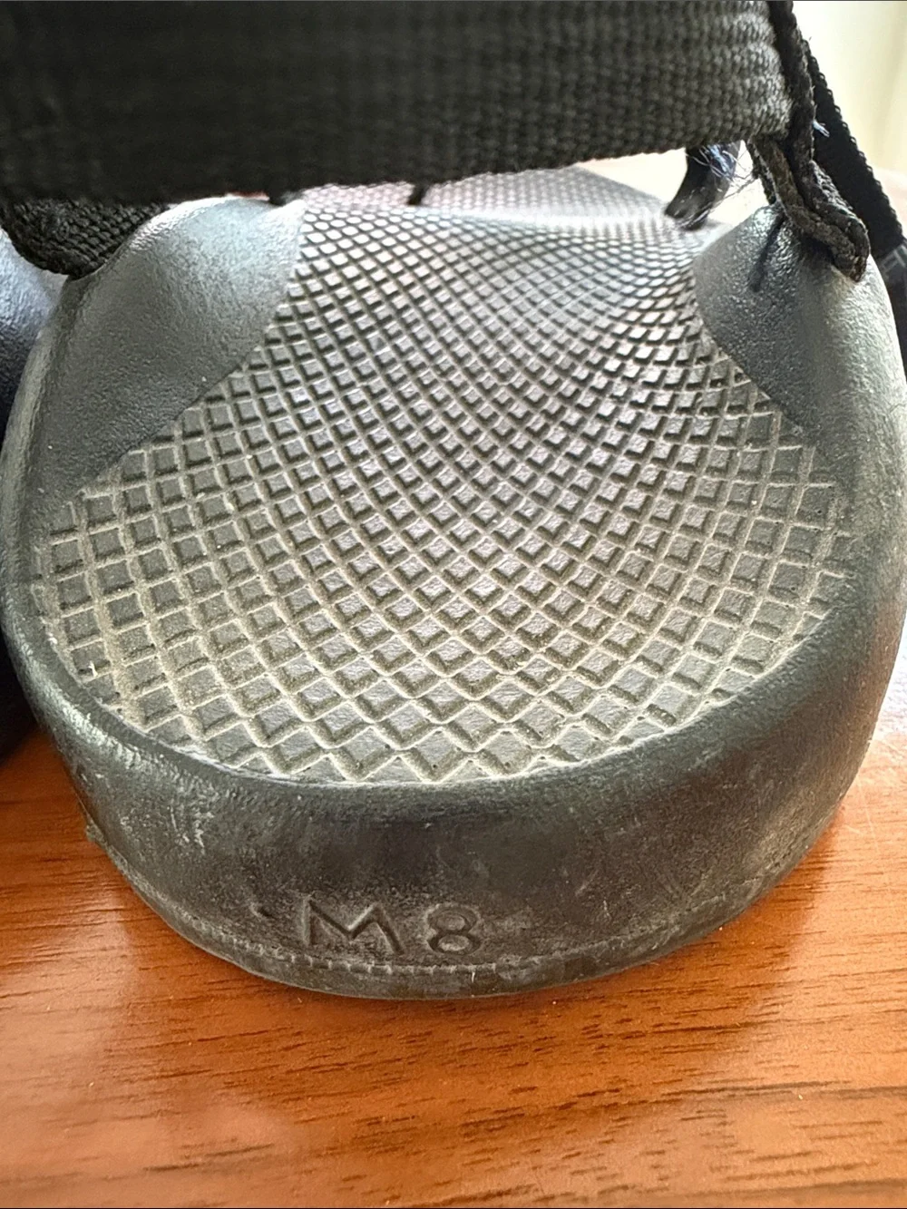 Men's 8 Black Chaco Sandals